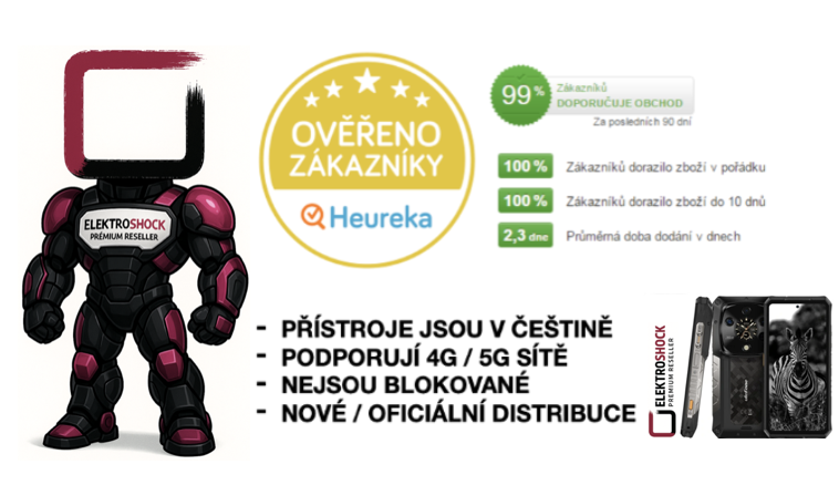 Certifikace Heureka ♡