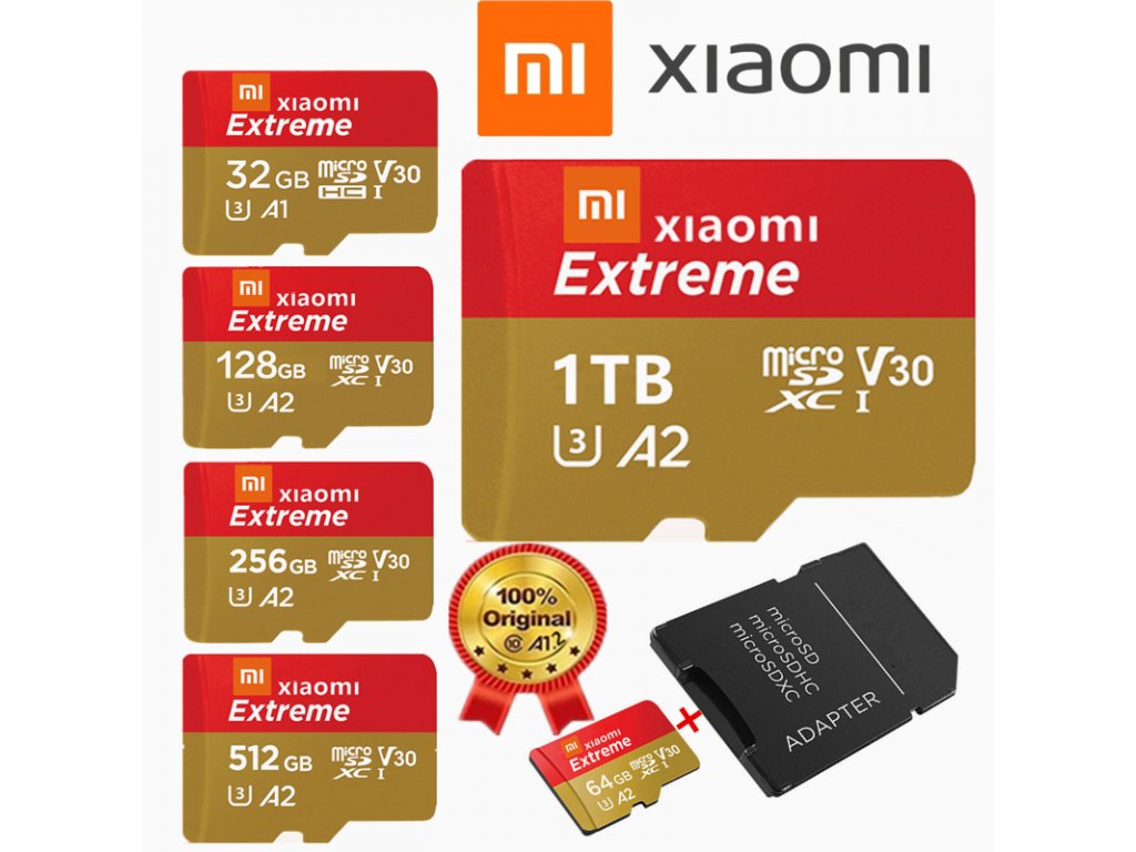 New Hot XIAOMI High Speed 2 0 Micro Sd Card A1 A2 Tf Card Class 10