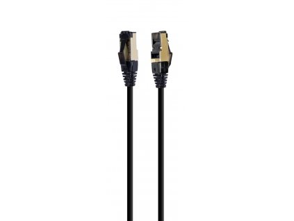 Gembird PP8-LSZHCU-BK-10M síťový kabel Černá Cat8 S/FTP (S-STP)
