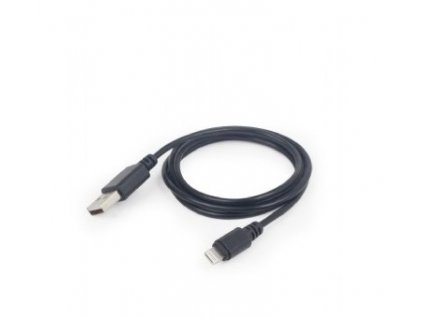 Gembird CC-USB2-AMLM-2M kabel Lightning Černá
