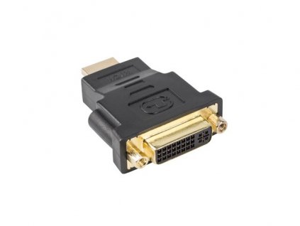 Lanberg AD-0014-BK cable gender changer HDMI DVI-D (F) (24 + 5) Černá