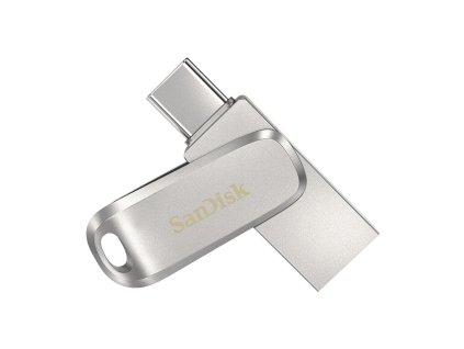 SanDisk Ultra Dual Drive Luxe USB paměť 512 GB USB Type-A / USB Type-C 3.2 Gen 1 (3.1 Gen 1) Nerezová ocel