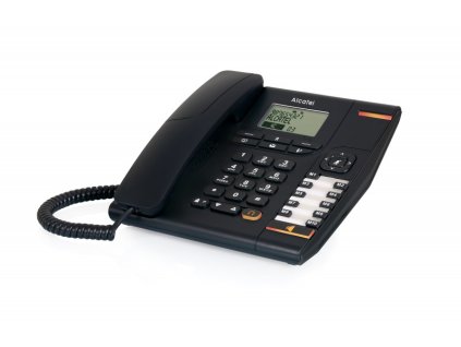 Alcatel Temporis 880 Analog/DECT telefon Identifikace volajícího Černá