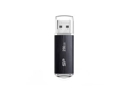 SILICON POWER Blaze B02 Pendrive USB flash disk 256 GB USB Type-A 3.2 Gen 1 (SP256GBUF3B02V1K) Černá