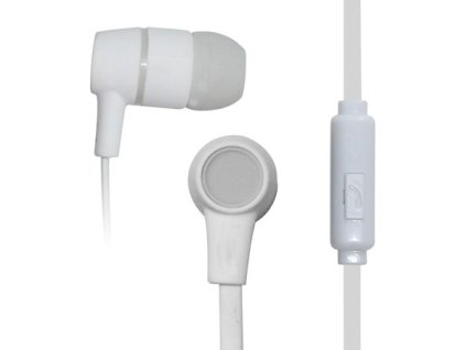 Vakoss SK-214W sluchátka / náhlavní souprava Sluchátka s mikrofonem Kabel Do ucha Hovory/hudba Bílá