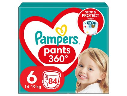 Pampers Pants Chlapec/děvče 6 84 kusů