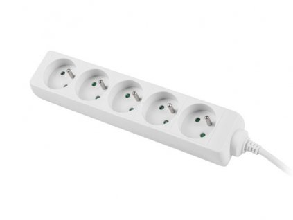 LANBERG POWER STRIP 1.5M WHITE, 5X 230V PL