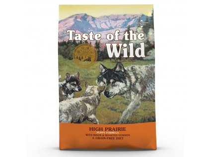 TASTE OF THE WILD High Prairie Puppy - suché krmivo pro psy - 2 kg