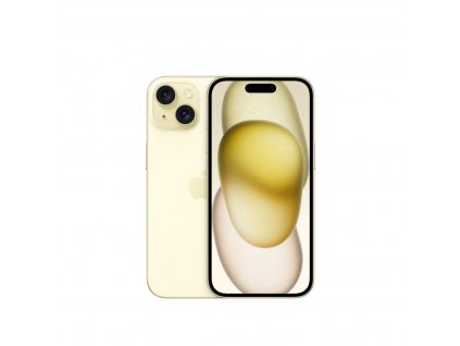 Apple iPhone 15 15,5 cm (6.1") Dual SIM iOS 17 5G USB typu C 128 GB Žlutá