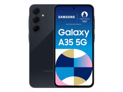 Samsung Galaxy A35 5G 16,8 cm (6.6") Hybridní Dual SIM Android 14 USB typu C 8 GB 256 GB 5000 mAh Námořnická modrá