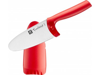 Kuchařský nůž ZWILLING Twinny 36550-101-0 10 cm červený Výuka vaření pro děti