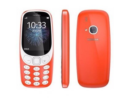 Nokia | 3310 (2017) | Red | 2.4 " | TFT | 240 x 320 | N/A MB | 16 MB | Dual SIM | Micro-SIM | Bluetooth | 3.0 | USB version microUSB 2.0 | Built-in camera | Main camera 2 MP | 1200 mAh