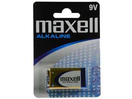 Maxell Alkaline Baterie na jedno použití 9V Alkalický