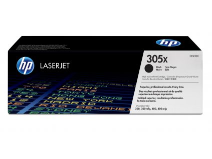 HP 305X Černá originální tonerová kazeta LaserJet s vysokou výtěžností