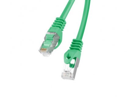 Lanberg PCF6-10CC-0500-G síťový kabel Zelená 5 m Cat6 F/UTP (FTP)