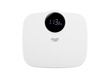 Adler | Bathroom Scale | AD 8172w | Maximum weight (capacity) 180 kg | Accuracy 100 g | Body Mass Index (BMI) measuring | White