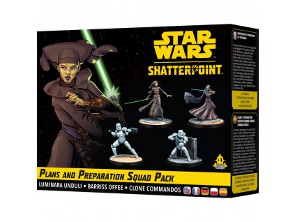 Hra s figurkami STAR WARS: SHATTERPOINT - PLÁNY A PŘÍPRAVA