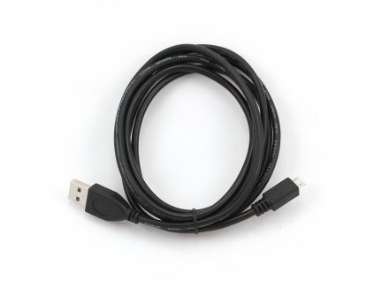 Gembird CCP-MUSB2-AMBM-1M USB kabel USB 2.0 Micro-USB B USB A Černá