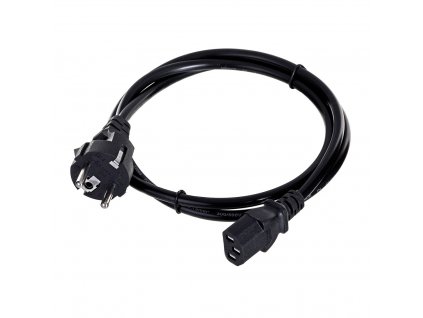 Savio CL-89 napájecí kabel Černá 1,2 m IEC C13 IEC Type E (3.4 mm, 3.1 mm)