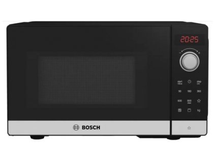 Bosch Serie 2 FEL023MS2 mikrovlnná trouba Pracovní deska Samostatná mikrovlnná trouba 20 l 800 W Černá, Nerezová ocel