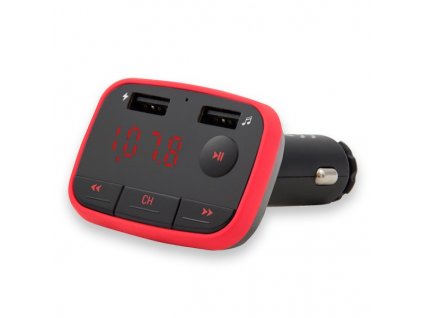 Savio Bluetooth FM vysílač TR-10 FM 87,6 - 107,9 MHz černý