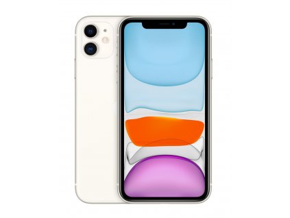 Apple iPhone 11 15,5 cm (6.1") Dual SIM iOS 14 4G 64 GB Bílá