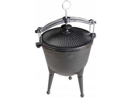 MASTER GRILL CAST IRON HUNTING CAULDRON MG629