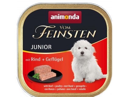 ANIMONDA vom Feinsten Junior Beef with poultry - Mokré krmivo pro psy - 150 g