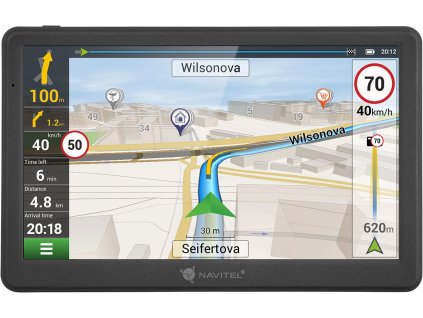 Navitel MS700 GPS navigace Opraveno 17,8 cm (7") TFT Dotyková obrazovka Černá