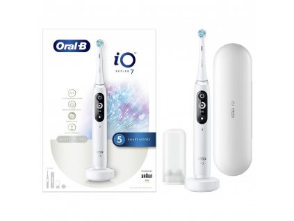 Oral-B iO 4210201362982 elektrický zubní kartáček Dospělý Rotační kartáček Bílá