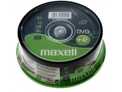 Maxell DVD+R 4.7GB 4,7 GB 25 kusů