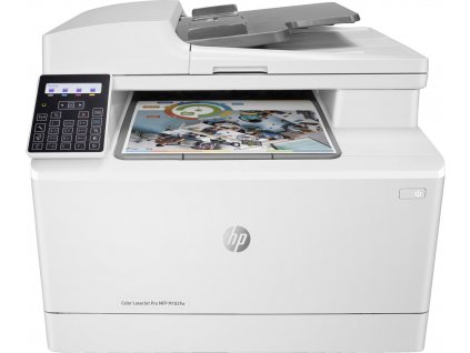 HP Color LaserJet Pro MFP M183fw, Tisk, kopírování, skenování, faxování, Automatický podavač dokumentů na 35 listů; Úspora energie; Silné zabezpečení; Dvoupásmové rozhraní Wi-Fi