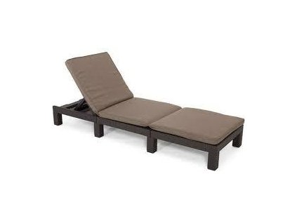 KETER DAYTONA DELUXE SUN LOUNGER BROWN