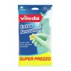 Vileda Extra Sensation Rukavice pro domácnost Zelená Bavlna, Latex 1 kusů