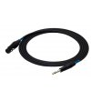 SSQ Cable XZJM2 - kabel jack mono - XLR samice, 2 metrů