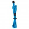 Corsair Premium Sleeved EPS12V ATX12V Cable Twin Pack (Gen 4) - Blue
