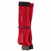 Corsair Premium Sleeved 24-Pin ATX Cable (Gen 4) - Red