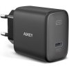 AUKEY PA-F1S Swift nabíječka na PDA/mobilní telefon Černá 1xUSB C Power Delivery 3.0 20W 3A