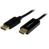 StarTech.com DP2HDMM1MB adaptér k video kabelům 1 m DisplayPort HDMI Typ A (standardní) Černá