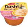 INABA Dashi Delights Chicken with salmon in broth - pamlsek pro kočky - 70g