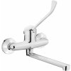 Wall-mounted kitchen faucet with lever Clinic