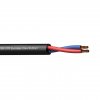 PROCAB CLS225-CCA/1 – Loudspeaker cable - 2 x 2.5 mm2 - 13 AWG - EN50399 CPR Euroclass Cca-s1b,d0,a1 100 m wooden reel - Black version