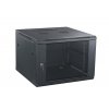 19" nástěnná skříň GT Networks StandardLINE 6U 600x600 mm; černá