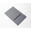 Podložka pod myš s rychlým bezdrátovým nabíjením POUT HANDS 3 PRO šedá barva