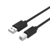 UNITEK Y-C421GBK USB kabel 5 m USB 2.0 USB A USB B Černá