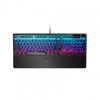 SteelSeries Apex 5 Gaming Keyboard, US Layout, Wired, Black SteelSeries Apex 5 Gaming keyboard Hybrid blue mechanical gaming switches guaranteed for 20 million keypresses, OLED Smart Display displays profiles, game info, Discord messages, and more,…