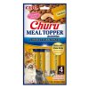 INABA Churu Meal Topper Chicken with cheese - pamlsek pro kočky - 4 x 14g