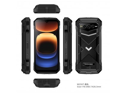 doogee v max plus 5g 1620512 gb 22000mah crni
