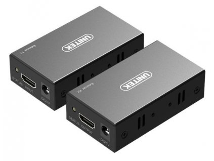 553398 unitek extender hdmi pres ethernet 60m v100a