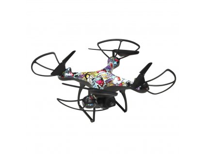 494142 denver dch 350 2 4ghz drone with built in hd camera